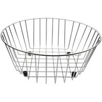 Weis Spülkorb rund Ø 37 cm Edelstahl Silber