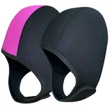 Hotfiary Neopren Kopfhauben Tauchhaube 2,5 mm Neoprenanzug Kapuzen Badekappe Hut Verstellbare Badekappen Taucherkappe Kopfbedeckung für Männer Frauen Segeln Kajak Wassersport Tauchkopfhauben