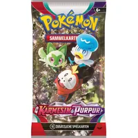 The Pokémon Company Sammelkarte Deutsche Pokemon Karten Booster Auswahl Erhabene Helden und co, Mega Entwicklungen, Reisegefährten & Stürmische Funken