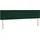 vidaXL Boxspringbett 180 x 200 cm Dunkelgrün