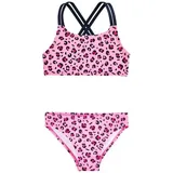 Playshoes Bikini Leo-Print Pink 110/116