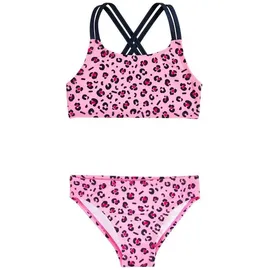 Playshoes Bikini Leo-Print Pink 110/116