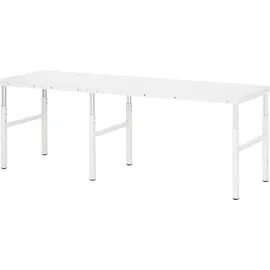 Rau Arbeitstisch Melamin 1000x700x650-1000mm grau