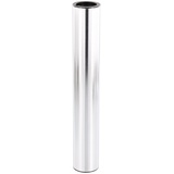 Wagner Möbelbein/Tischbein/Möbelfuß/Systemrohr TENO - Ø 30 x 192 mm, individuell mit TENO System und QuickClick kombinierbar, Stahl verchromt, Tragkraft 50 kg - 12152201