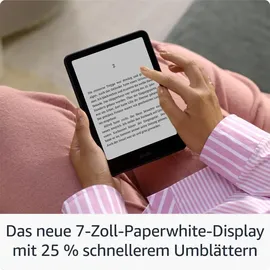 Amazon Kindle Paperwhite 16 GB mit Werbung, schwarz