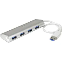 Startech StarTech.com 4 Port USB 3.0 Hub mit eingebautem Kabel