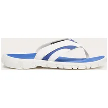 OAKLEY O Coil Flip-Flops Weiß/Blau 44