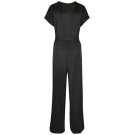 URBAN CLASSICS Satin Wide Overall Black M