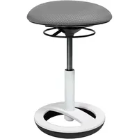 TOPSTAR Sitness Bob, ergonomischer Sitzhocker, Arbeitshocker, Bürohocker mit Schwingeffekt,