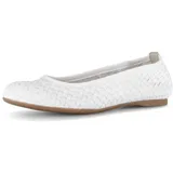 Gabor Ballerina GABOR "Eleganter Ballerina", Damen, Gr. 37,5, creme, Schuhe Ballerina