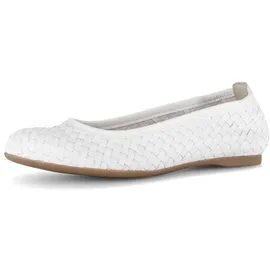 Gabor Ballerina GABOR "Eleganter Ballerina", Damen, Gr. 37,5, creme, Schuhe Ballerina