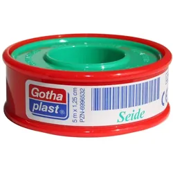 Gotha SILK Heftpflaster seide 1,25cmx5m 1 St