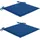 vidaXL Gartenstuhl 57 x 69 x 27 cm blau 2 St.