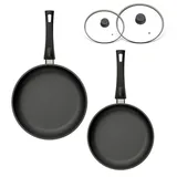 hoffmann germany STONIQ Pfannen-Set 4-tlg. 24 cm + 28 cm