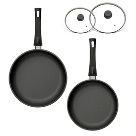 hoffmann germany STONIQ Pfannen-Set 4-tlg. 24 cm + 28 cm