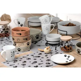 Ritzenhoff & Breker Mika Dog Leckerli-Dose Set 2-teilig weiß 12 cm 1,1 l