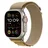 GPS + Cellular 49 mm Titangehäuse natur, Alpine Loop Armband mandel L