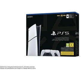 Sony PlayStation 5 Slim Digital Edition + 2. DualSense Wireless-Controller