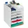 Relaxdays Schreibtisch Organizer 12 Fächer 34,5 x 25 x 32 cm Weiß
