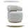 KAWOLA Drehsessel FARA Mikrofaser 70 x 80 x 80 cm grau drehbar