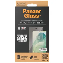 Panzer Glass PanzerGlass Screen Protector Motorola moto g04 and g24 power Ultra-Wide (6585) - Transparent
