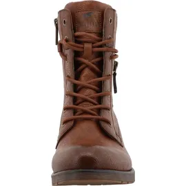 Mustang Damen Stiefelette modischer Boot-Stil 15M0052001, Größe:37 EU, Farbe:Braun - 37