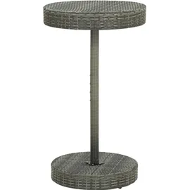 vidaXL Gartenbar-Set 3-tlg. Grau