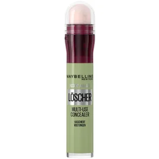 Maybelline Instant Anti-Age Löscher Concealer, Ultra-einfache Farbkorrektur für einen ebenmäßigen Teint, Grün,