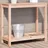 teenpull Pflanztisch mit Ablage 82,5 x 35 x 75 cm