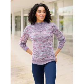 Classic Basics Stehkragen-Pullover rot 52