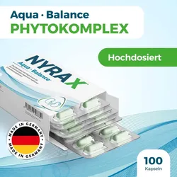 NYRAX Aqua Balance während Entwässerungs-Kuren Kps 100 St.
