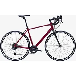 Rennrad Endurance EDR Easy AF Microshift Dunkelrot burgunderrot lila XS