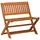 vidaXL Gartenbank 61 x 38 x 57 cm Braun