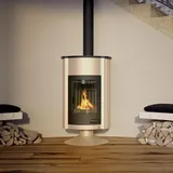 HS FLAMINGO Kaminofen MASTERFLAMME Grande II - creme - Creme