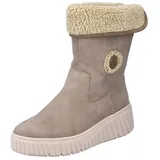 Rieker Damen N2554 Halblange Stiefel, Beige, 38 EU