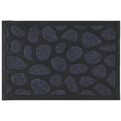 Fußmatte Stone in Schwarz ca. 40x60cm