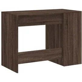 vidaXL Schreibtisch Braun Eichen-Optik 102x50x75 cm Holzwerkstoff