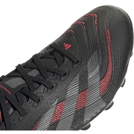 adidas Predator League MG Herren - schwarz/rot/silber - 44