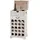 MCW Weinregal Torre T323 94 x 48 x 31 cm Weiß
