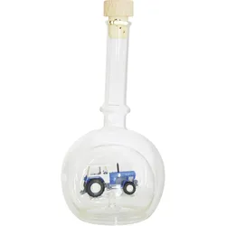 Edelglasflasche Fortschritt ZT 303-D blau