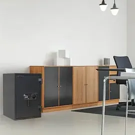 Rottner Tresor Atlas Fire 65 grau / Sicherheitsstufe EN-1