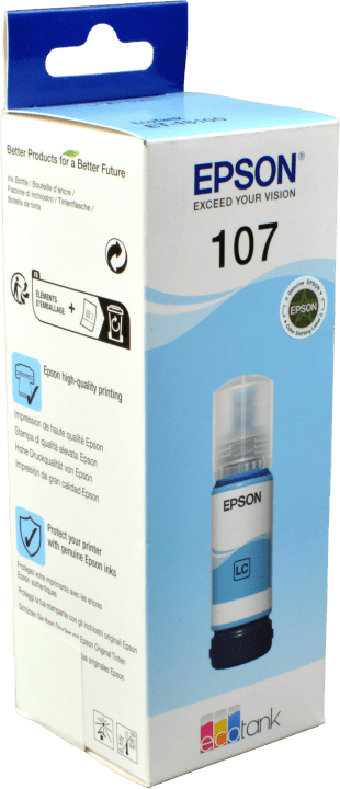 Produktbild Epson Nachfülltinte C13T09B540 light cyan 107