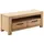 MCA living Silias TV-Lowboard 130 x 52 cm Beige Holzwerkstoff/Massivholz