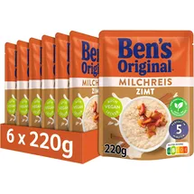 Ben's Original BEN'S ORIGINALTM Fertiggericht Milchreis Zimt 6 x 220g