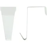 Riffelmacher & WEINBERGER Türhaken Riffelmacher Tür-Wandhaken universal weiß