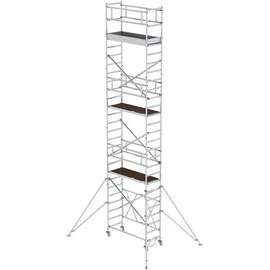 Günzburger MUNK Klappgerüst 0,75 x 1,80 m mit Ausleger, Plattformhöhe 6,80 m