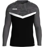 Jako Iconic Sweatshirt Kinder 801 schwarz/anthrazit 116