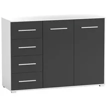 moeblo KOM001 135 x 95 x 45 cm Schwarz
