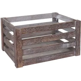 Mendler Holzkiste 3er Set braun