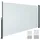 Tectake Seitenmarkise 300 x 180 cm grau Polyester